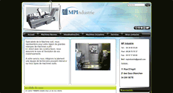 Desktop Screenshot of mpi-machine-outil.com